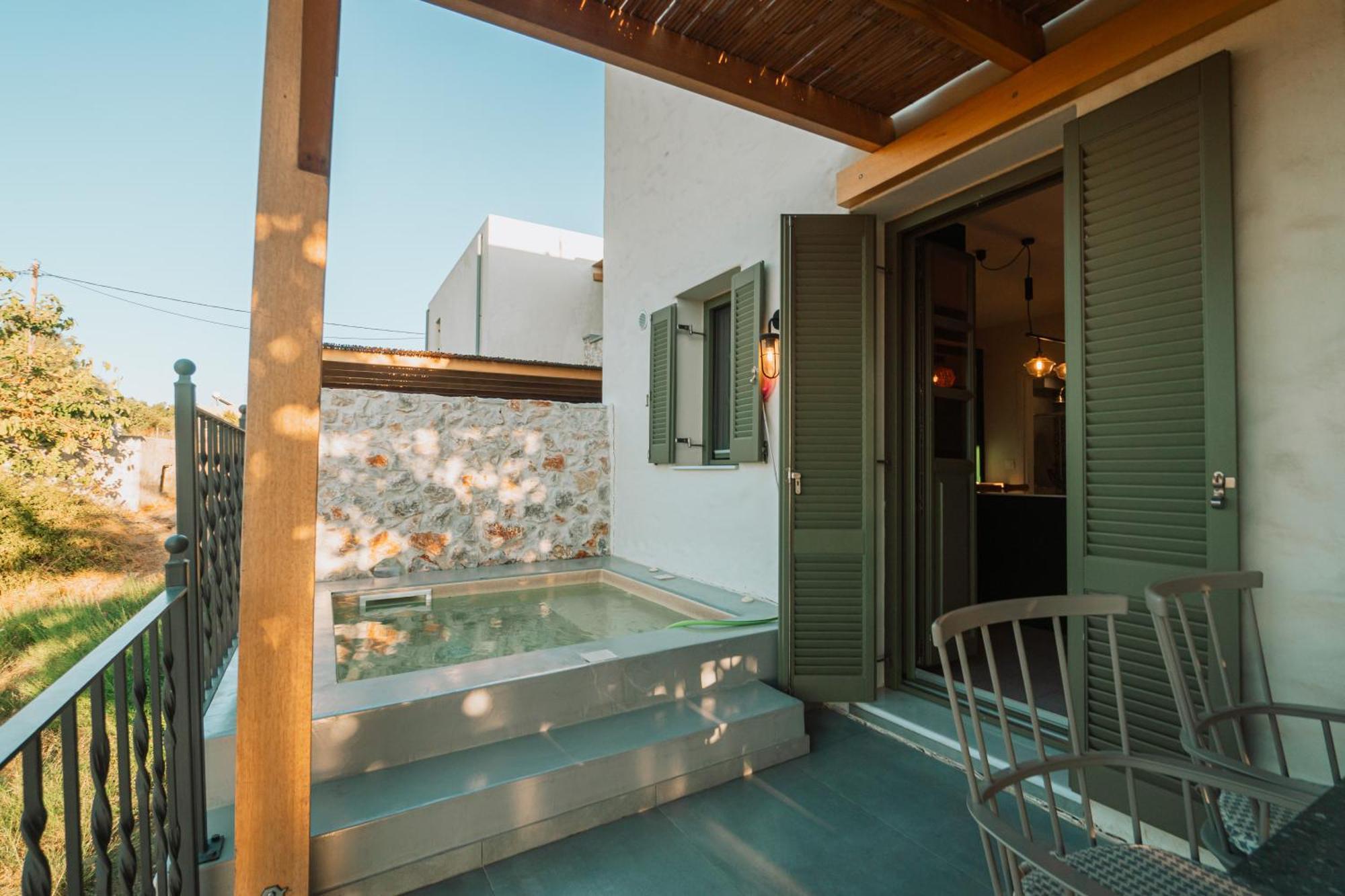 Villa Rosa Luxury Maisonettes Lagoudi Zia Esterno foto