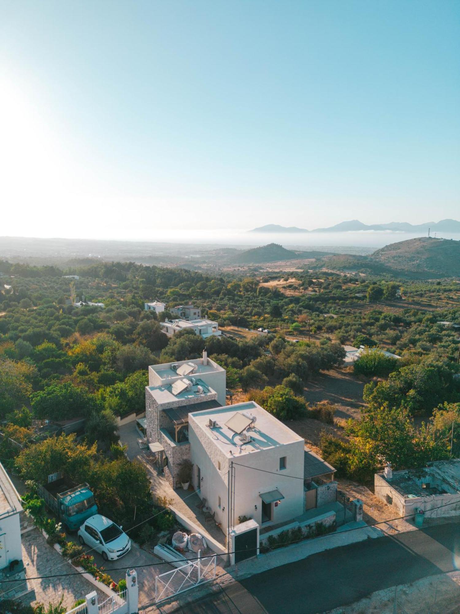 Villa Rosa Luxury Maisonettes Lagoudi Zia Esterno foto