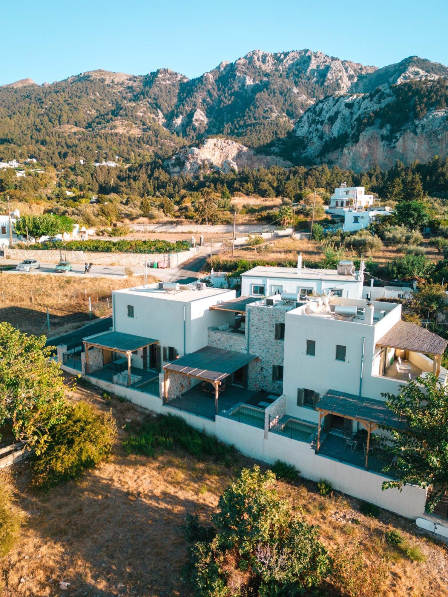 Villa Rosa Luxury Maisonettes Lagoudi Zia Esterno foto